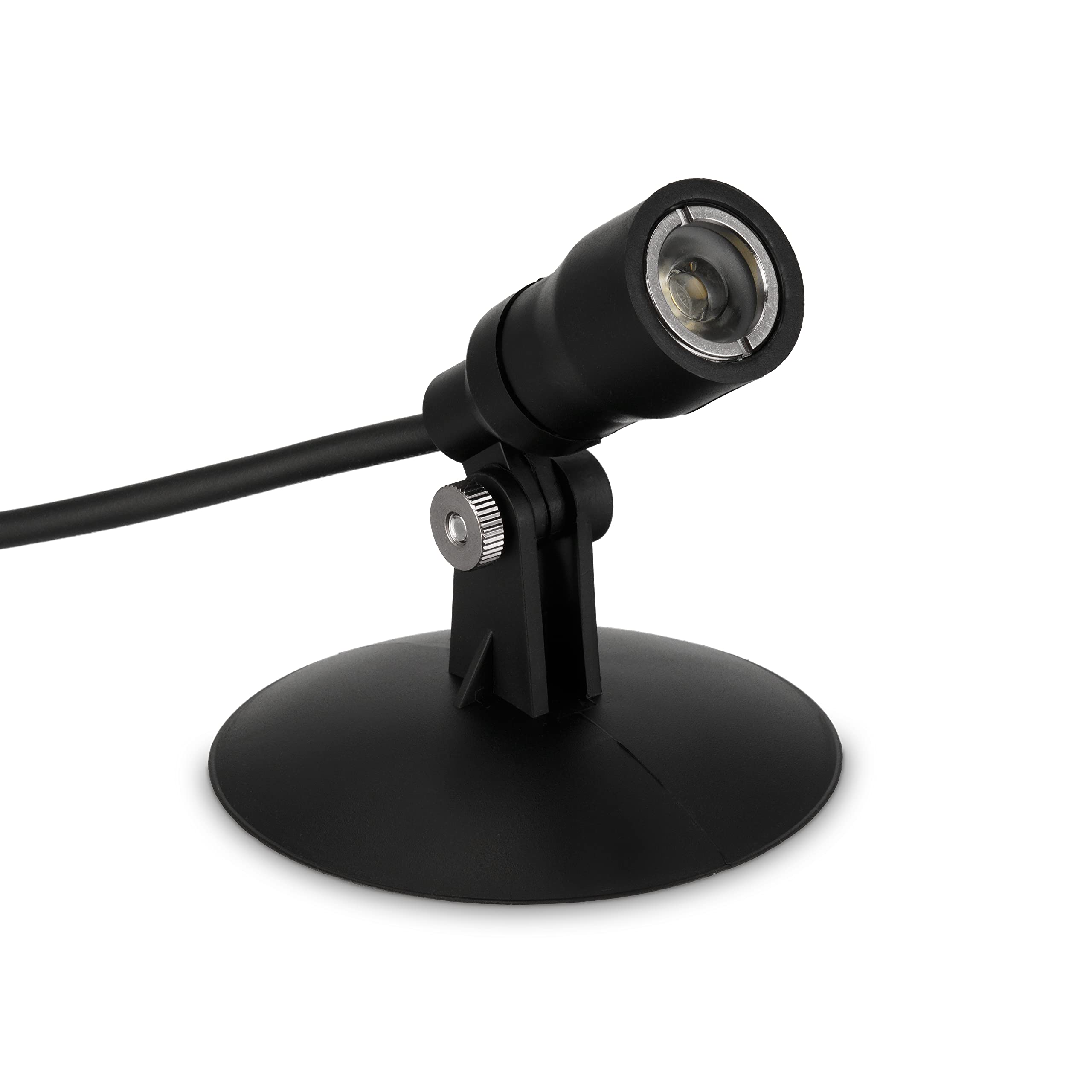 REV AquaSpot, Gartenspot-Set (3 Stück), 3W, 210lm, 2800K, Kabel 5m, IP68, schwarz