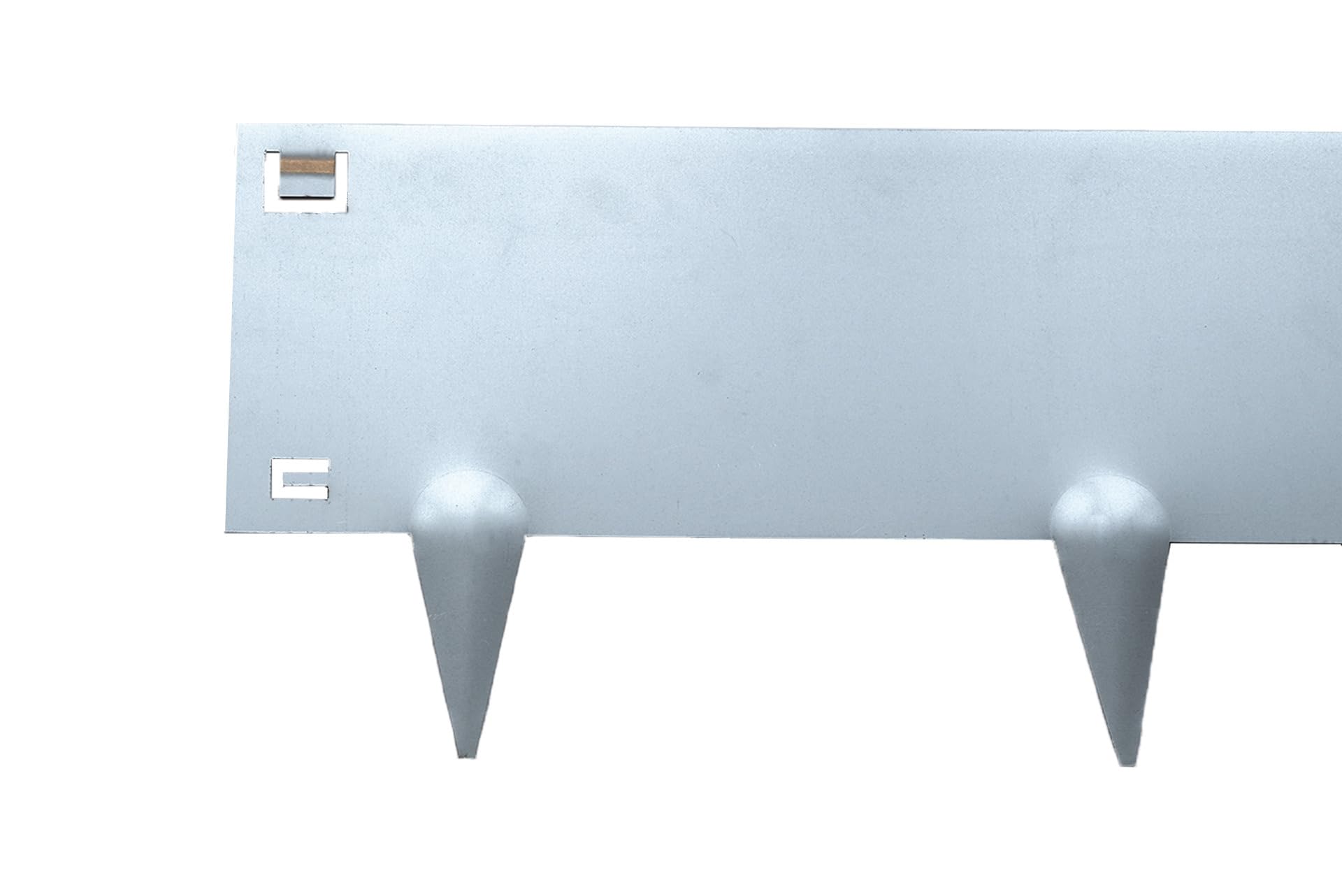 UNIGARDIA Flexibele gazonrand van metaal, 5 m, tuin, metalen bloembedomranding, 150 mm hoog, bloembegrenzing, metaal, eenvoudig inslaan, 1 paar montagehandschoenen inbegrepen, Antraciet