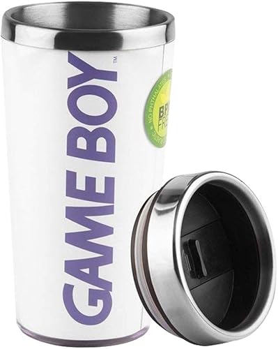Miniatura 4 de JUST FUNKY Taza de viaje aislada Game Boy de 16 oz