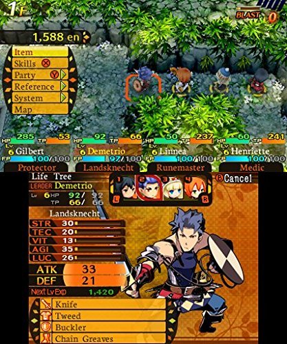 Image of Etrian Mystery Dungeon - Nintendo 3DS (Renewed)