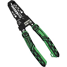 Engineer Precision Wire Stripper ST Compatible Sizes 0.2 - 2.0 SQ Total Length 6.3 inches 161 mm PAW-12