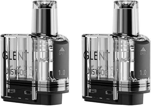 Justfog Glent Pod 3.5 ml Replacement Pod Pack of 2 Resistance 1.0 Ohm