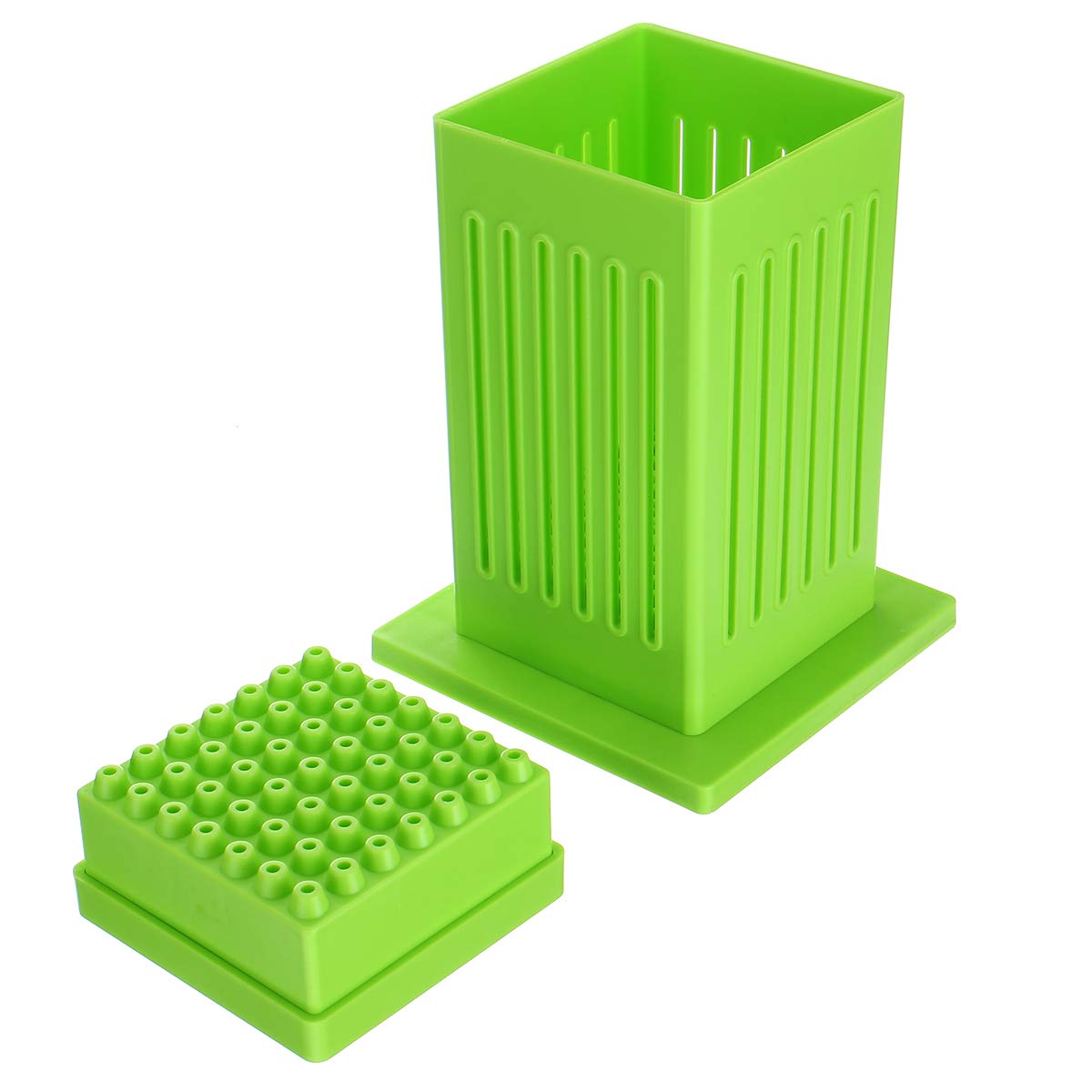 Bbq Kabob Maker 49 Buche Spiedino Di Carne Manzo Scatola Per Carne Scatola Per Barbecue Strumenti Per Barbecue - verde