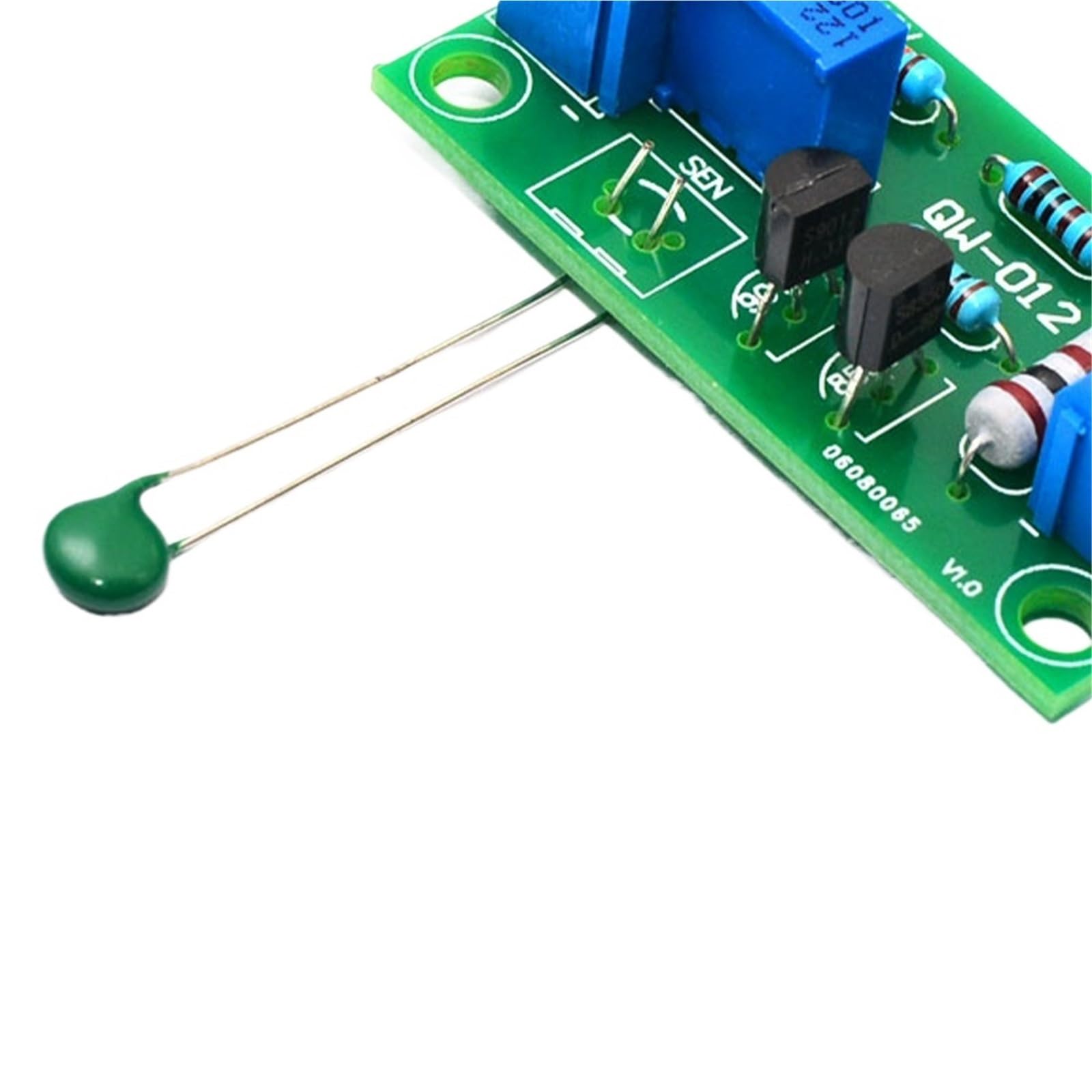 5-częściowa płyta sterująca wentylatorem DC12V, regulator temperatury, używany do wzmacniacza PC, kontrolera przemysłowego, akcesoriów do zasilaczy (zestaw)