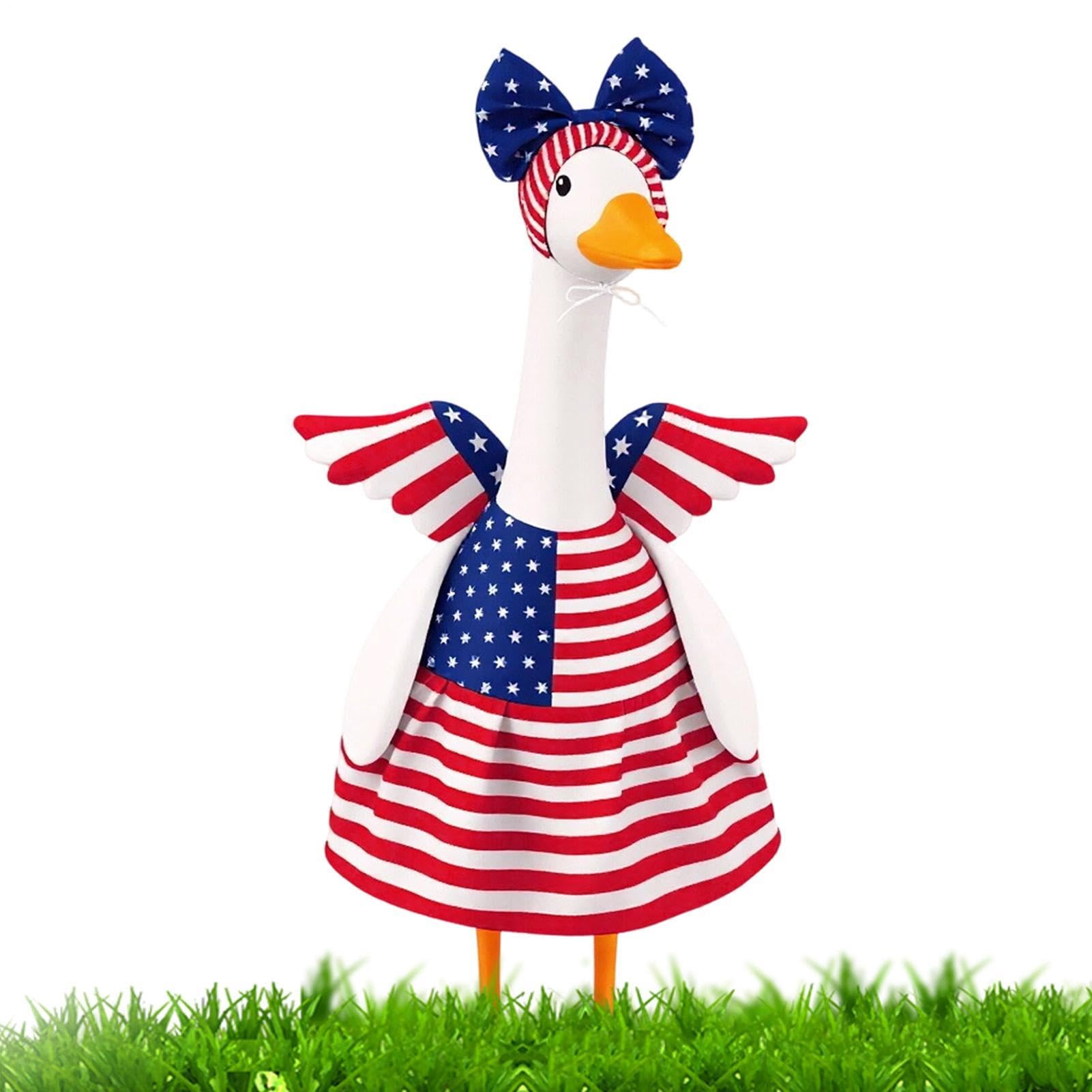 Tenues de danse de jardin pour oie de 58 cm du 4 Juillet