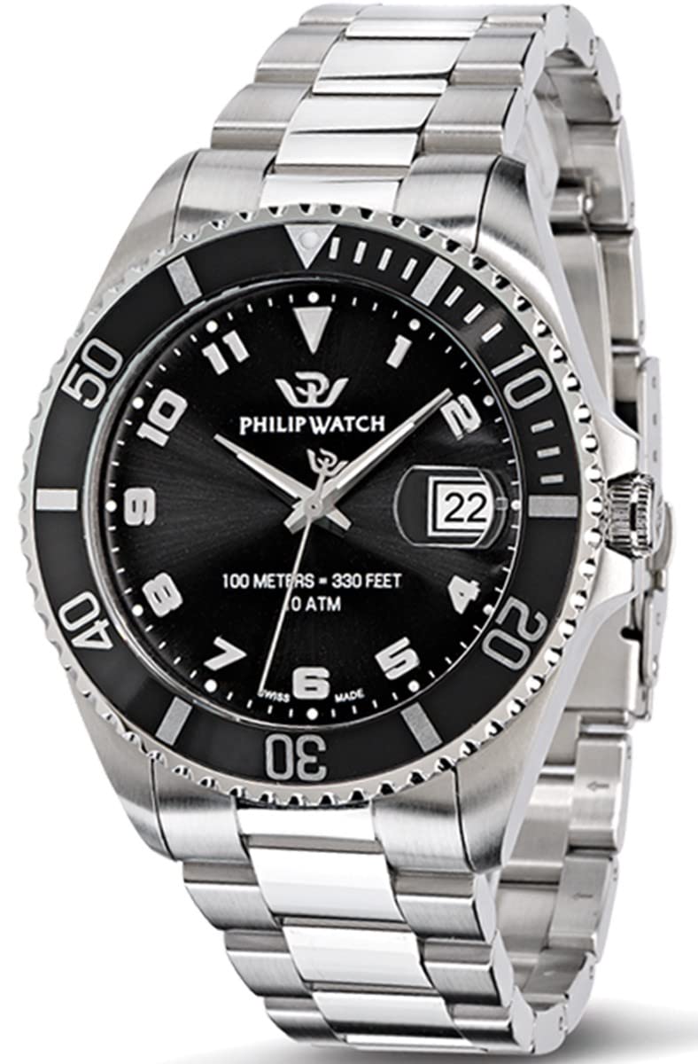 Philip Watch CARIBE R8253597008 - Orologio da Polso Uomo