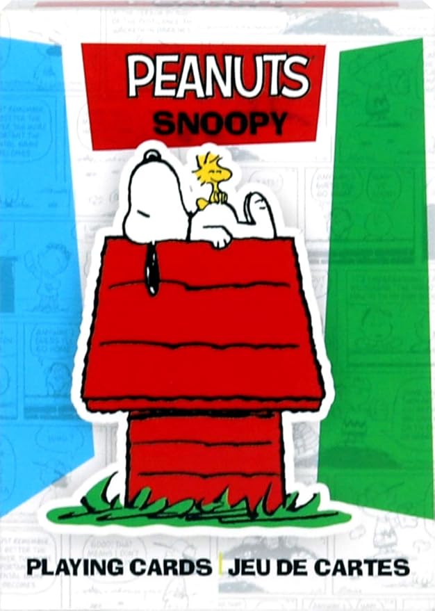 Baraja de Póker AQUARIUS Peanuts Snoopy - 54 Cartas miniatura 2