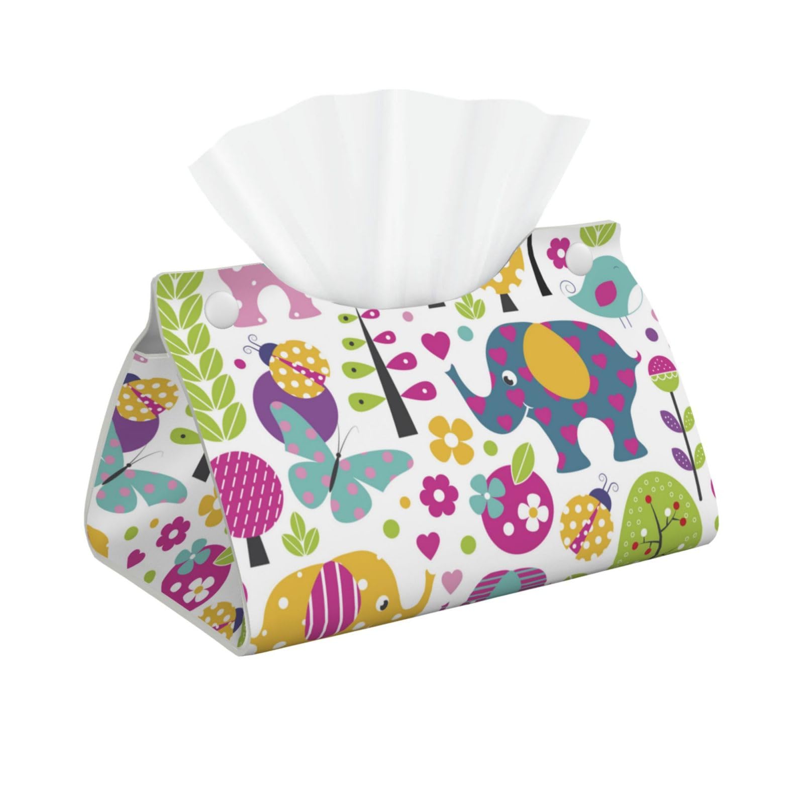 Amazon｜漫画の象虫森 ティッシュケース おしゃれ カバー ティッシュ