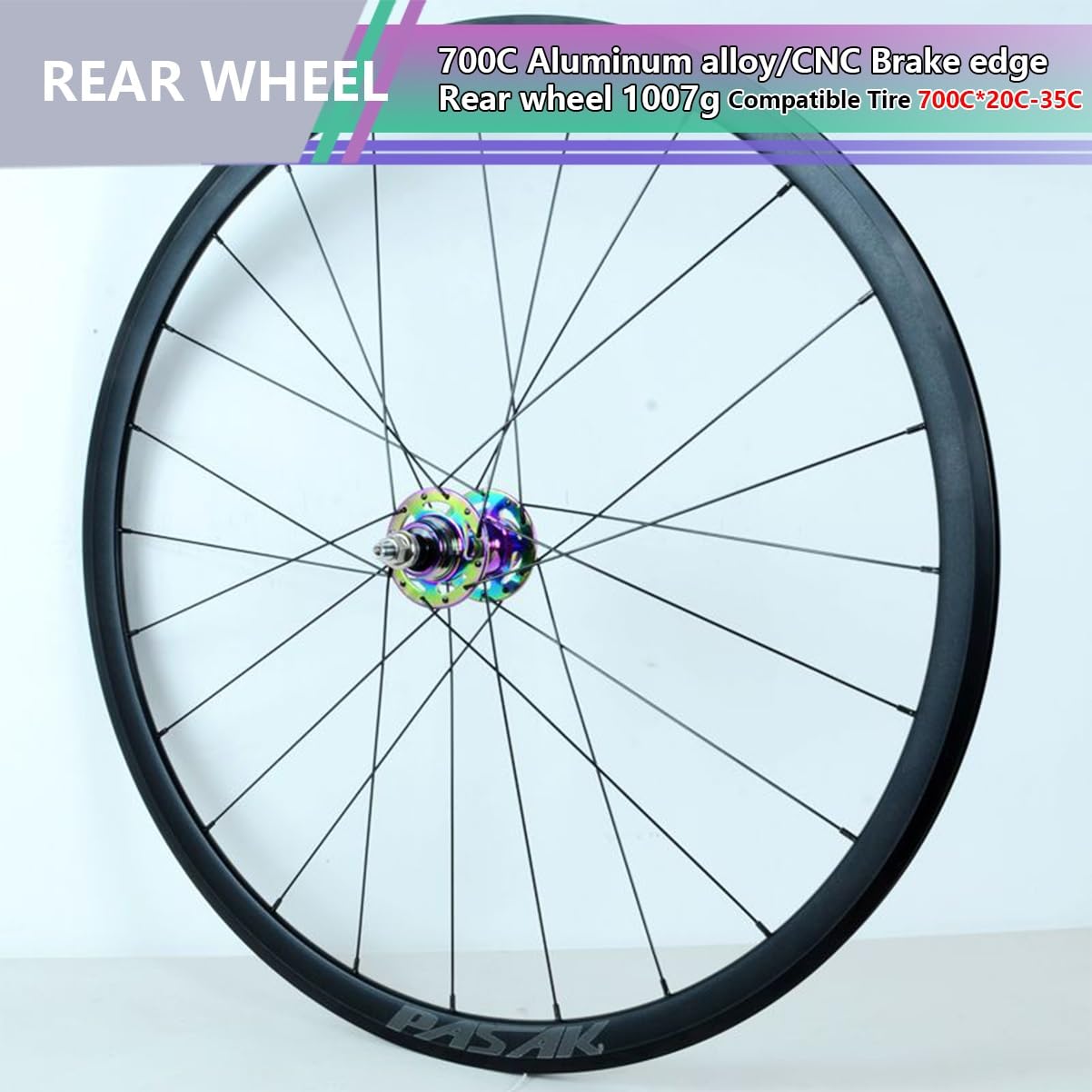 Amazon.co.jp: 自転車固定ギアホイールセット 700C 24スポーク アルミ