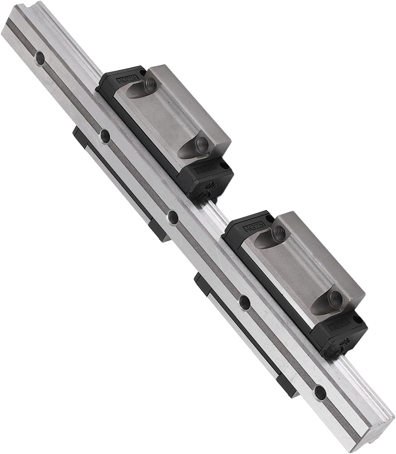 Linear Guide Rail 300mm CNC Kit with HGW25CC Carriage Block Bearing Steel for Industrial Equipment