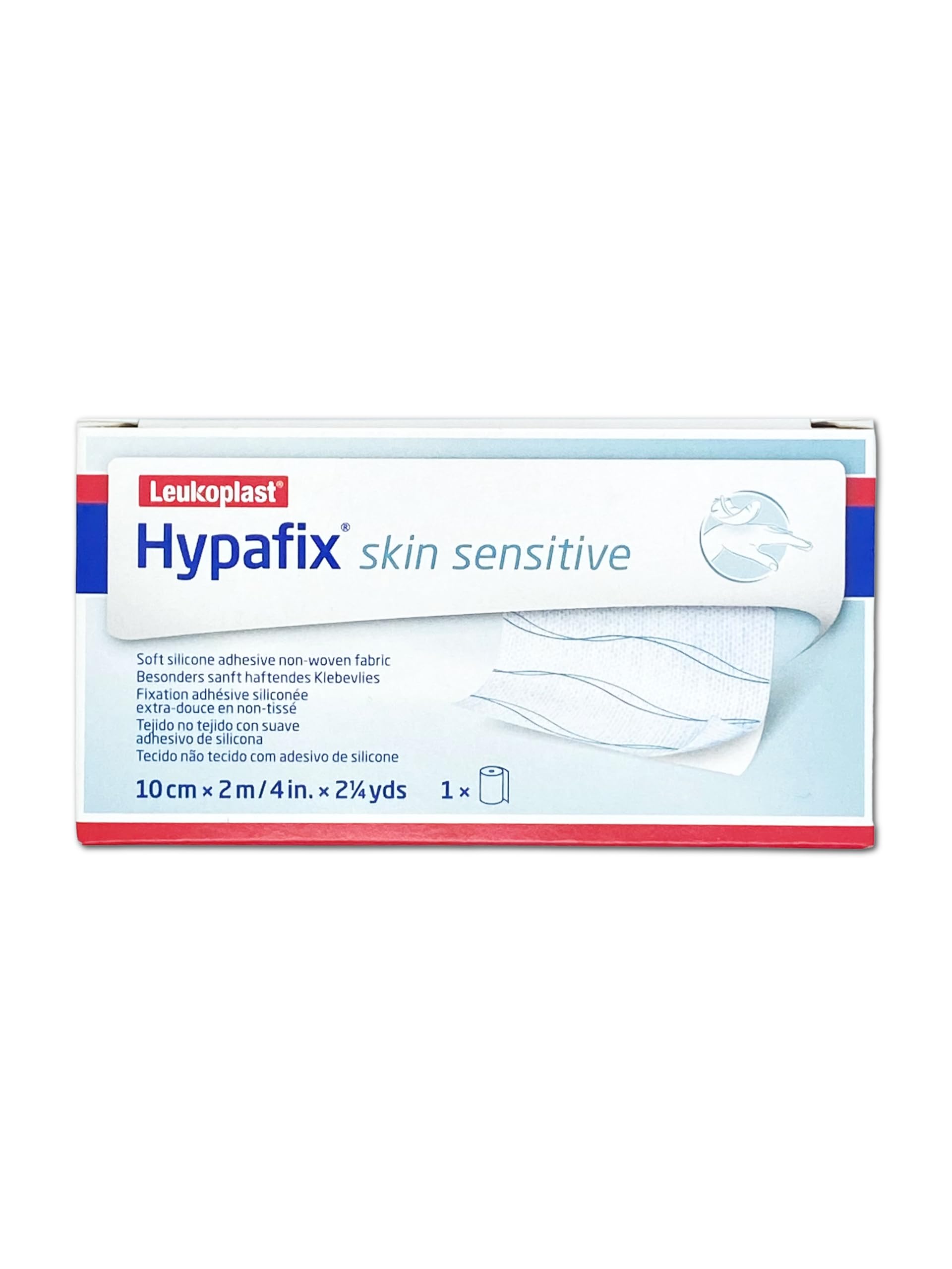 BSN Medical HYPAFIX Gentle Touch Adhesive Gauze Fixing, 10 cm x 2 m, 1 Unit
