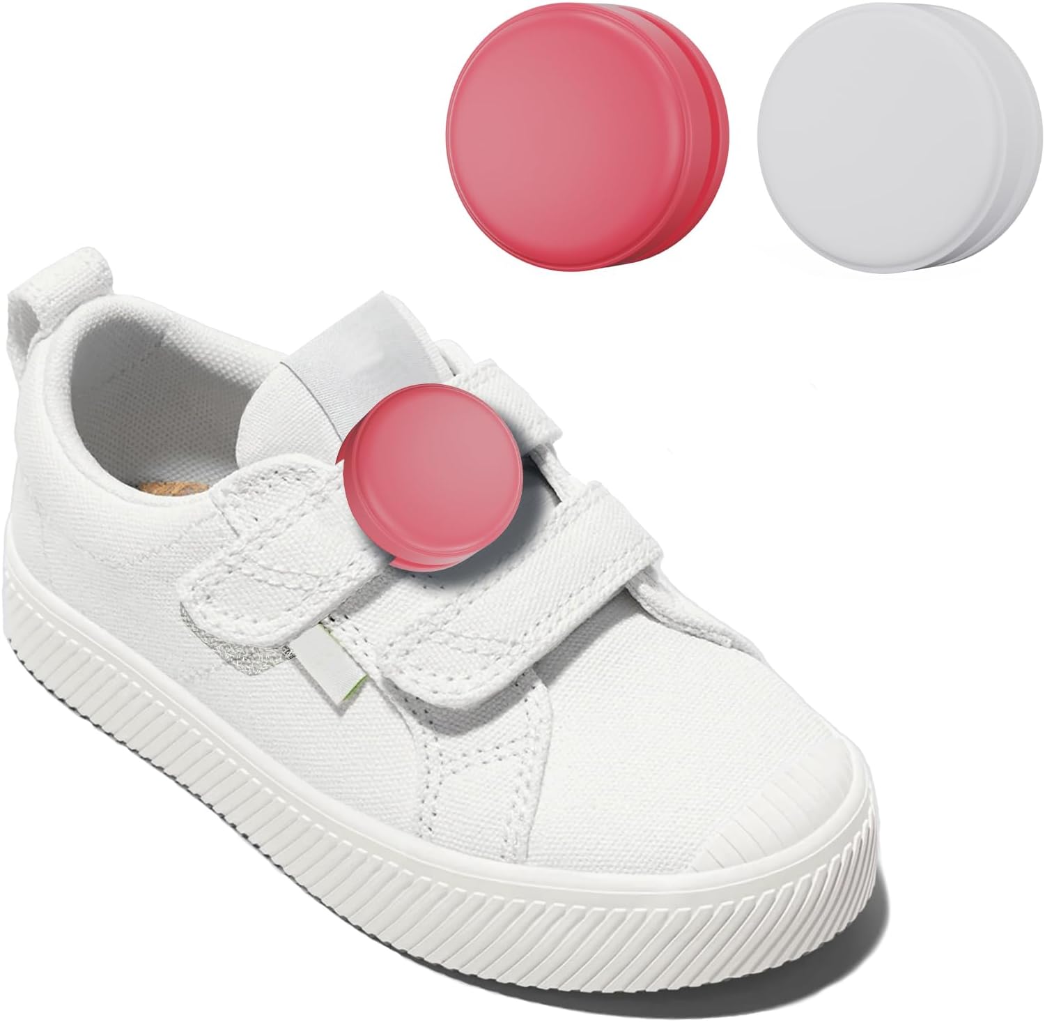 4 Pack AirTag Holder for Kids Shoelaces, for 2nd & 1st Gen, Hidden Silicone Air Tag Case Holder for Children Shoes Shoestring (Black, White, Pink, Dark Blue)