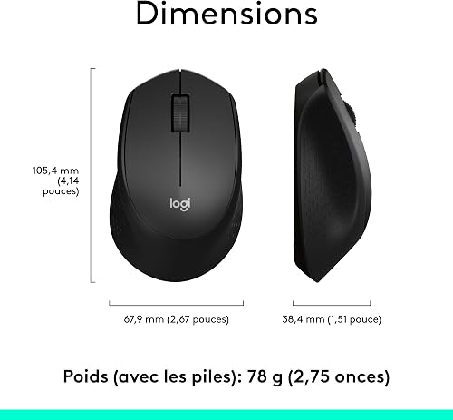 Logitech M330 SILENT Mouse Wireless - 9