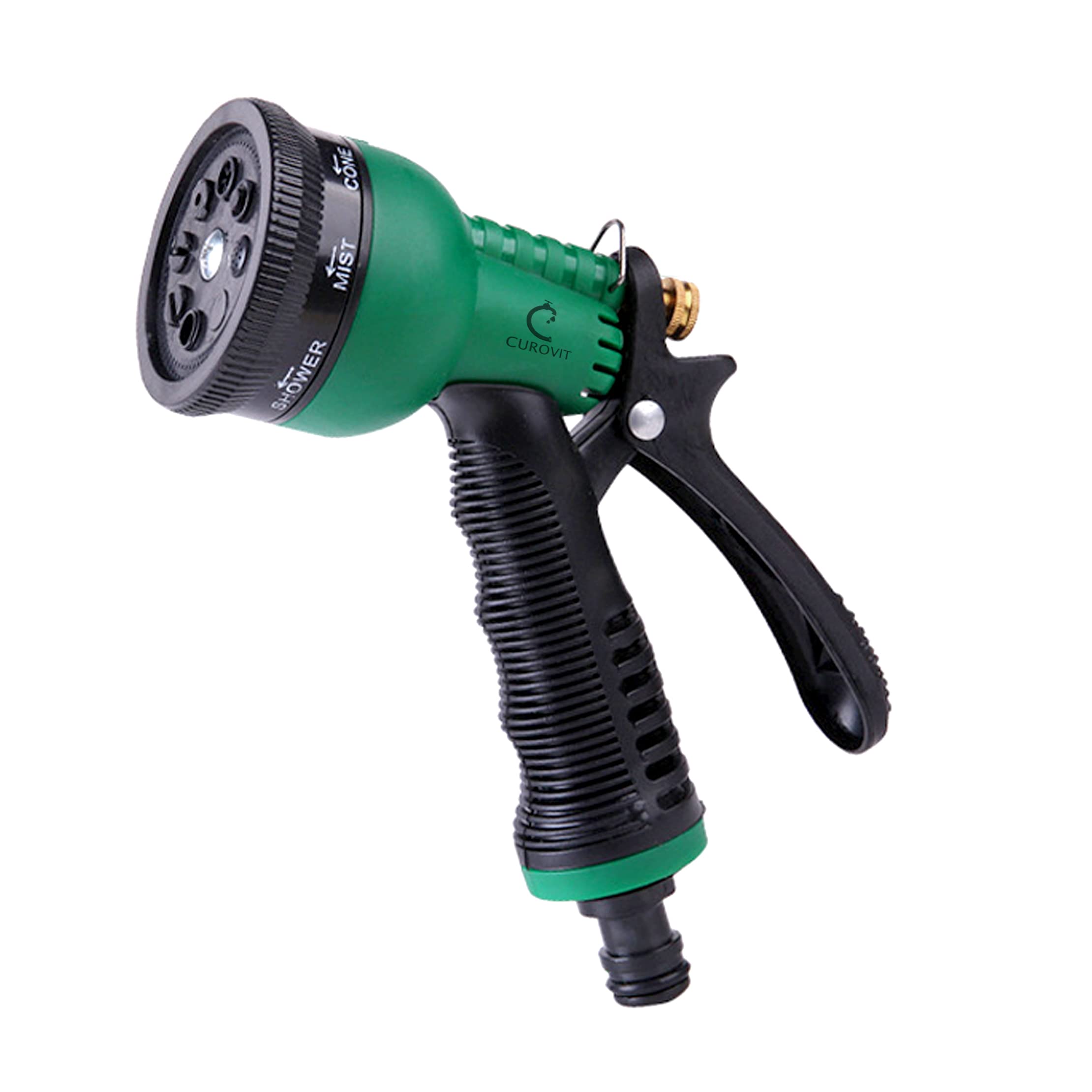 CUROVIT ABS 7 Pattrens Adjustable High Pressure Garden Hose Nozzle/Water Spray Gun/Gardening Washing Gun/Multifunctional Watering Nozzle for Watering Plants, Car Washing, Shower Pets. (B09CQ6YB27) Amazon Price History, Amazon Price Tracker