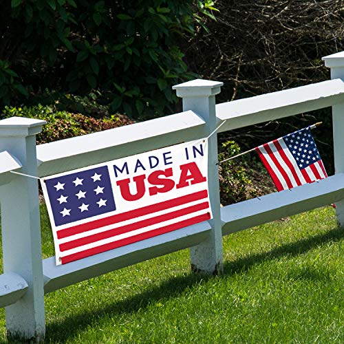 Image of Zonon Large Blank Banners And Signs Polyester Oxford Cloth Sublimation Banner To Decorate With Hanging Rope For Indoor Wall Outdoor Easy Hang Diy Signs For Business Office(White,3.3 x 6 Feet)