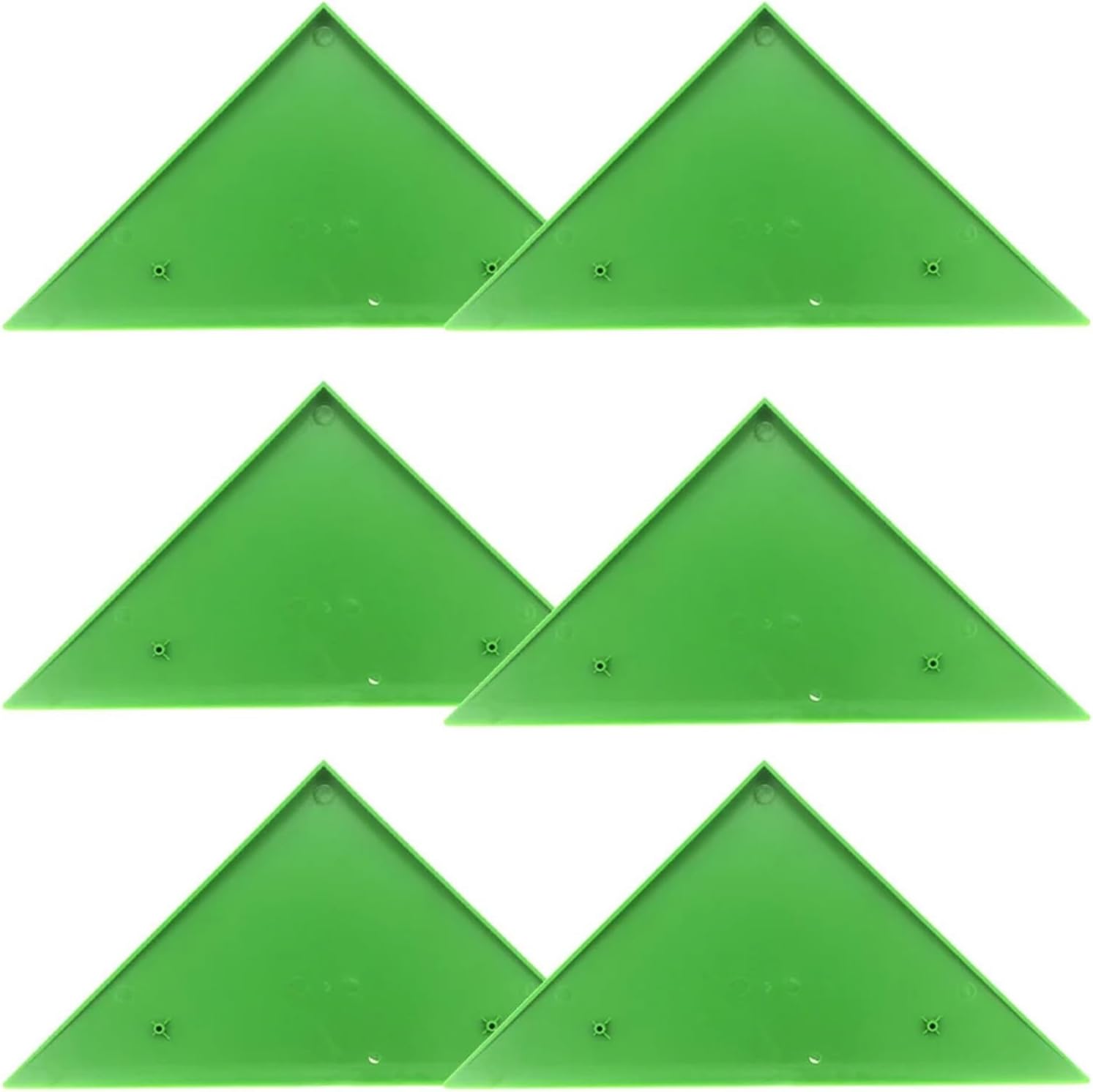 Foosball Table Corner Protectors 6pcs Lightweight Plastic Foosball Corner Protectors Easy to Use Table Football Accessories