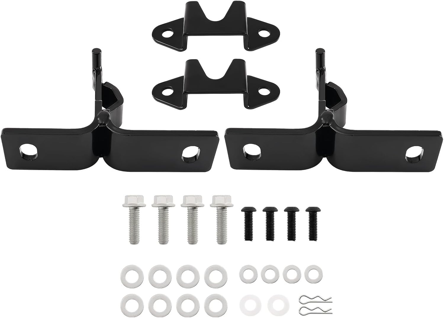 maXpeedingrods Rear Seat Mounting Bracket Kit Fold and Tumble for Jeep Wrangler YJ 1987-1995 CJ 1976-1986