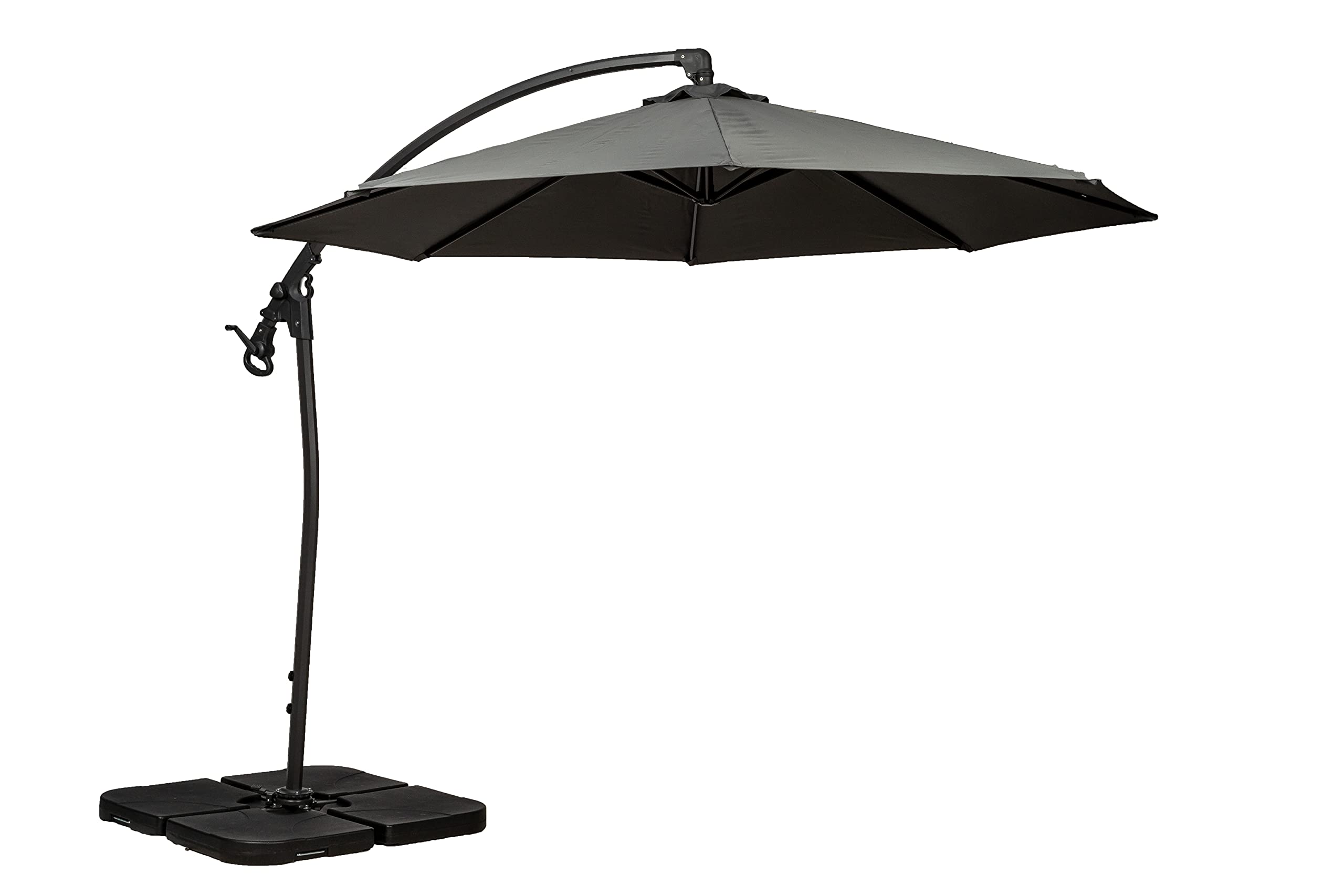 Buy Roseland Furniture 3m Deluxe Garden Cantilever Banana Parasol