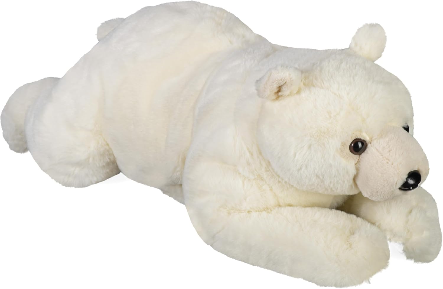 Wild Republic Earthkins Polar Bear, Stuffed Animal, 15 Inches, Plush Toy, Fill is Spun Recycled Water Bottles, Eco Friendly