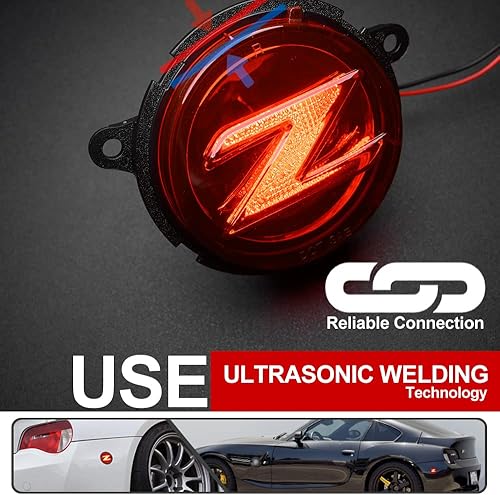 Miniatura 4 de 2 luces LED rojas Z4 para BMW Z4 E85 Roadster 2003-2008, Z4 E86 Coupe 2006 2007 2008 luz indicadora trasera intermitente con forma de Z
