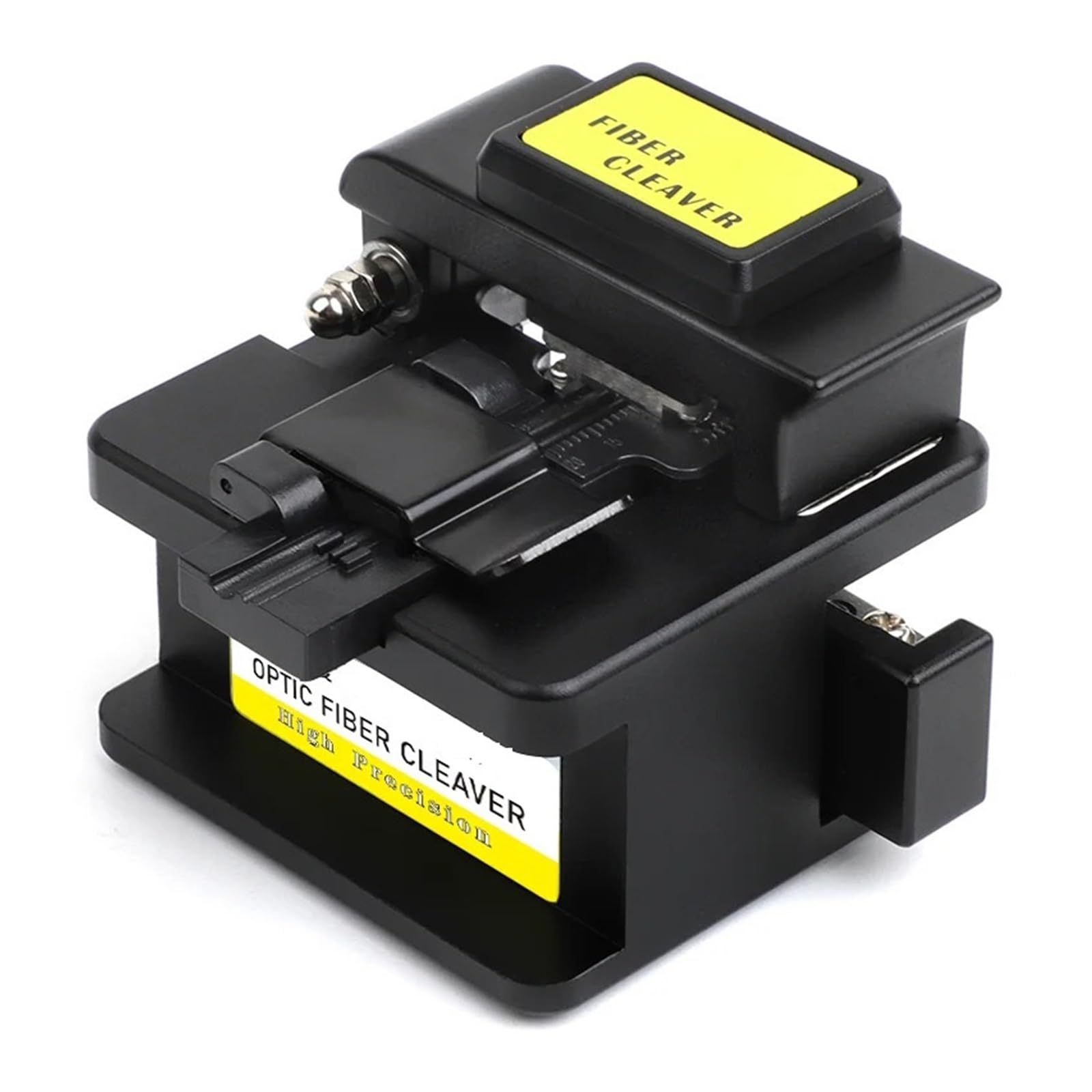 Optical Fiber Cleaver, Fiber Cleaver Cable Cutting Knife FTTT Optic Tools Cutter High Precision Cleavers 24 Surface Blade
