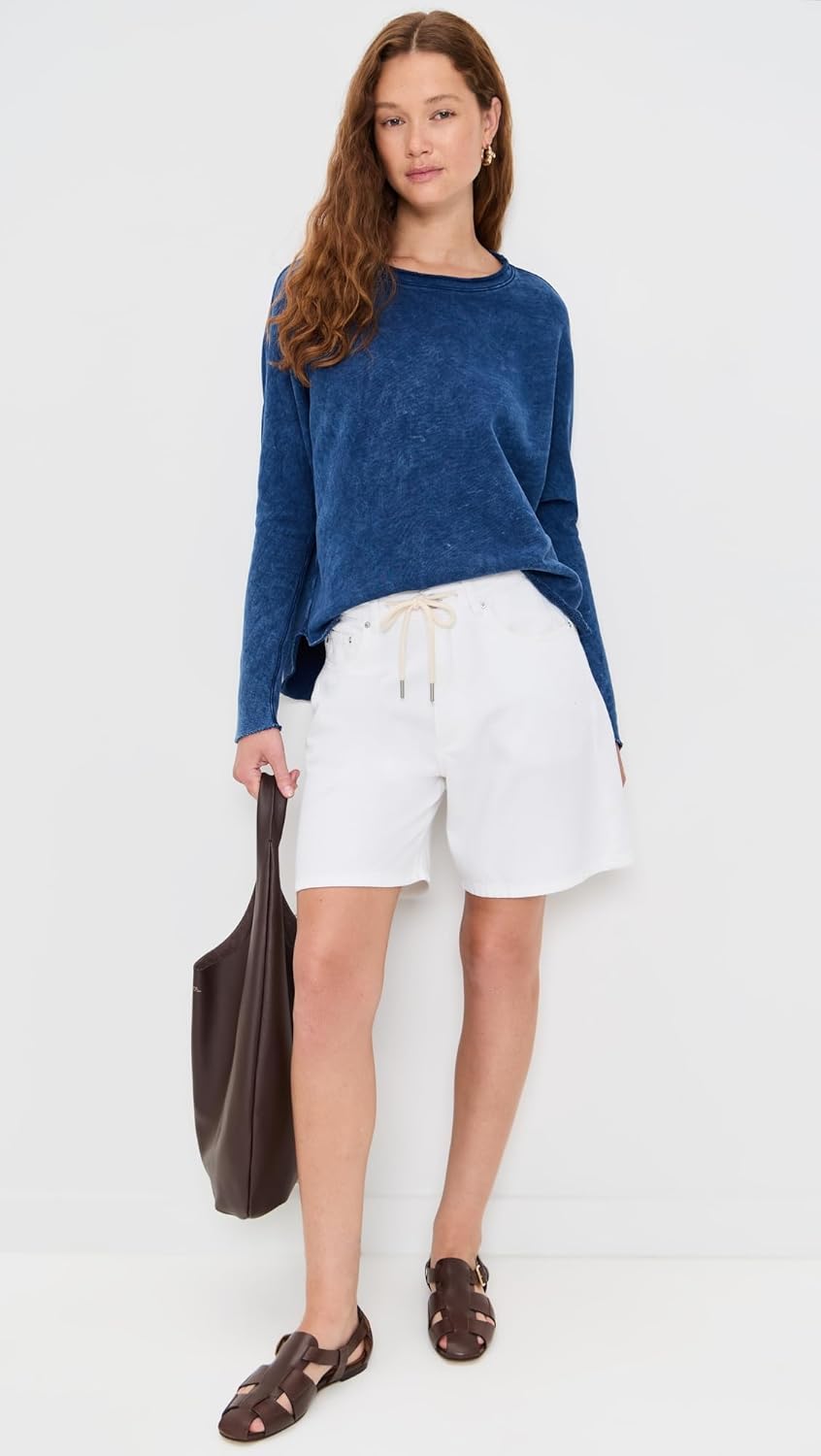 Frank & Eileen Women's Anna Long Sleeve Capelet Sweatshirt - Image 5