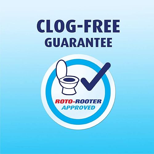 Miniatura 9 de Papel higiénico ultra suave y acolchado al tacto compatible con Charmin, 60 megarrollos familiares  306 rollos regulares