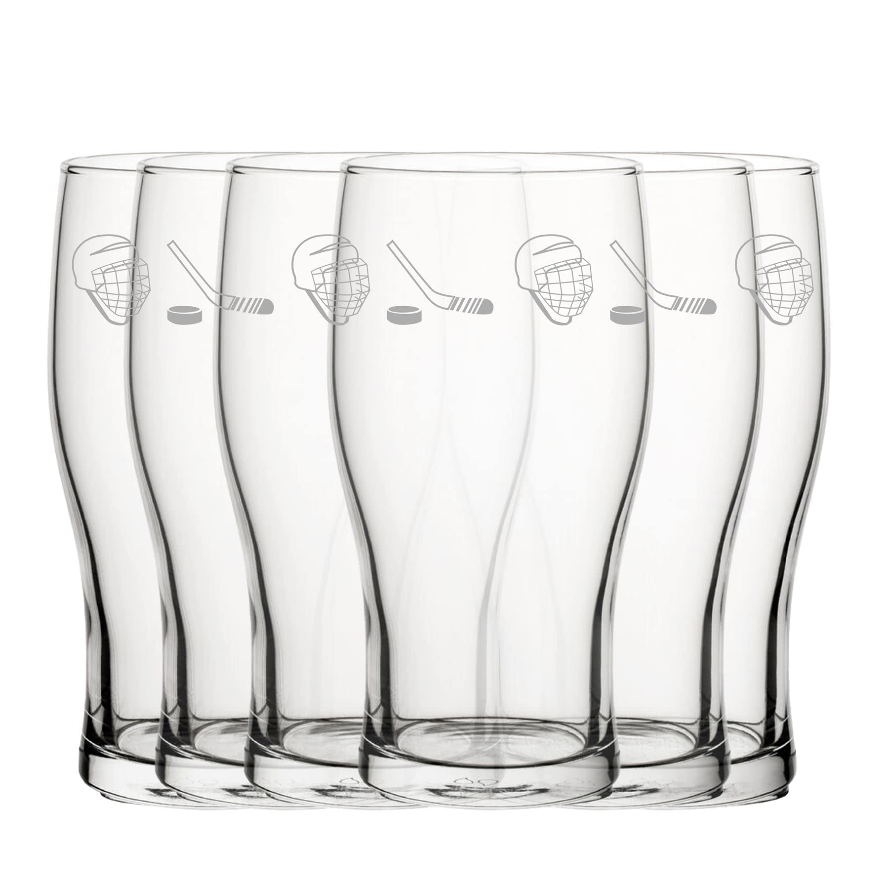 Lot de 6 verres à bière gravés de 590 ml, cadeau de fête des pères, gravé au laser au Royaume-Uni, cadeau pour lui, cadeau pour papa, frère, oncle, anniversaire