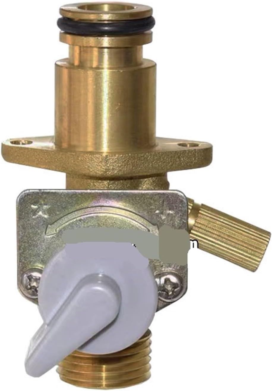 Gas Water Heater Accessory Regulating Valve Water Intake Valve Water Inlet Pressure Relief Valve For Macro Water Heater(Black)