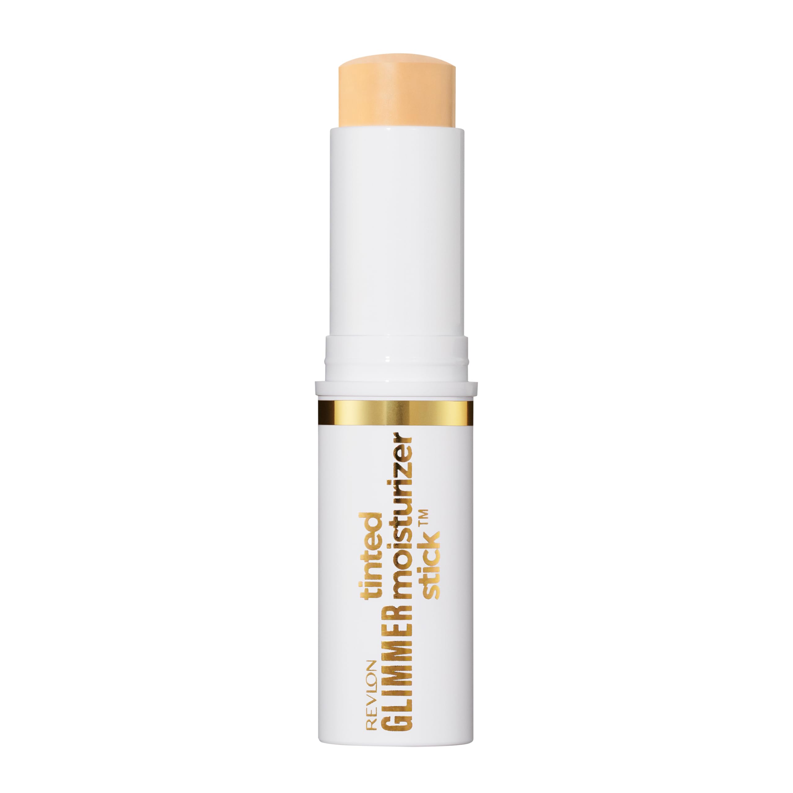 Revlon Glimmer Tinted Moisturizer Stick for Face Lightweight Foundation Hydrating Skincare-Infused Makeup 110 0 31 oz