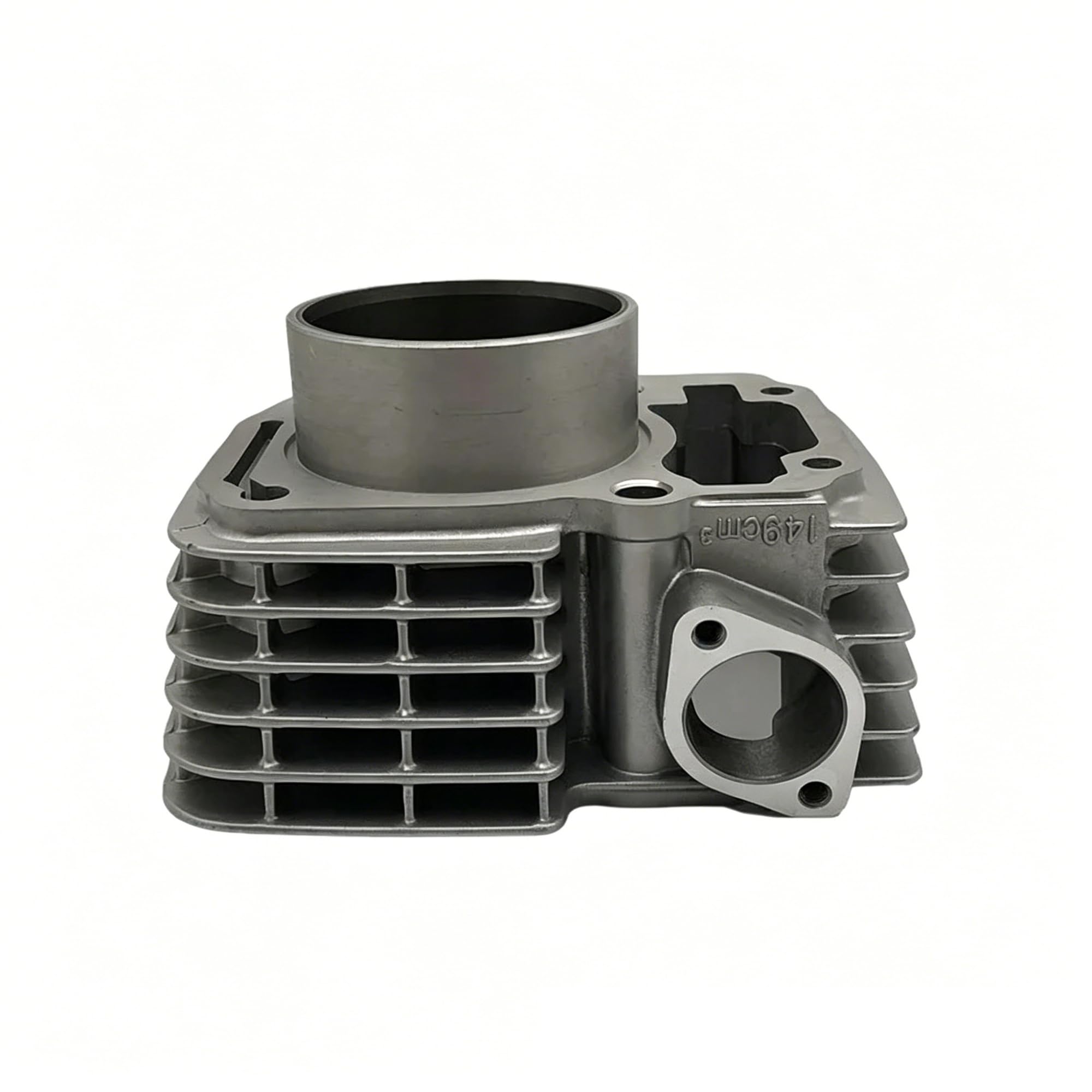 Kolbenring 63,5 Mm Aluminium-Motorrad-Kolben-Zylinder-Kit Für XR150 Für CBF150 Upgrade 185 Cc Motorkolben(Silber)