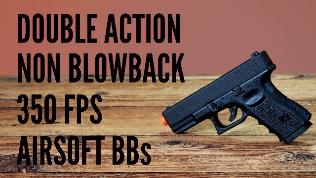 Amazon.com : Glock 19 Gen3 6mm BB Pistol Airsoft Gun, Standard