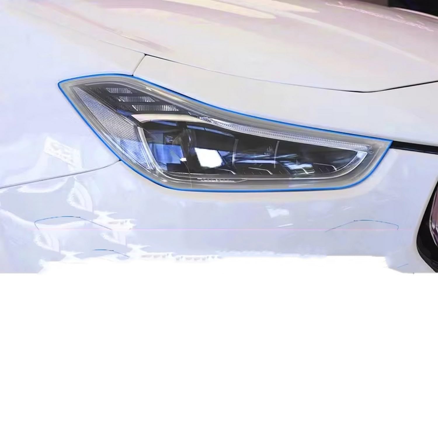 Film TPU phares Maserati Ghibli stop gravillons