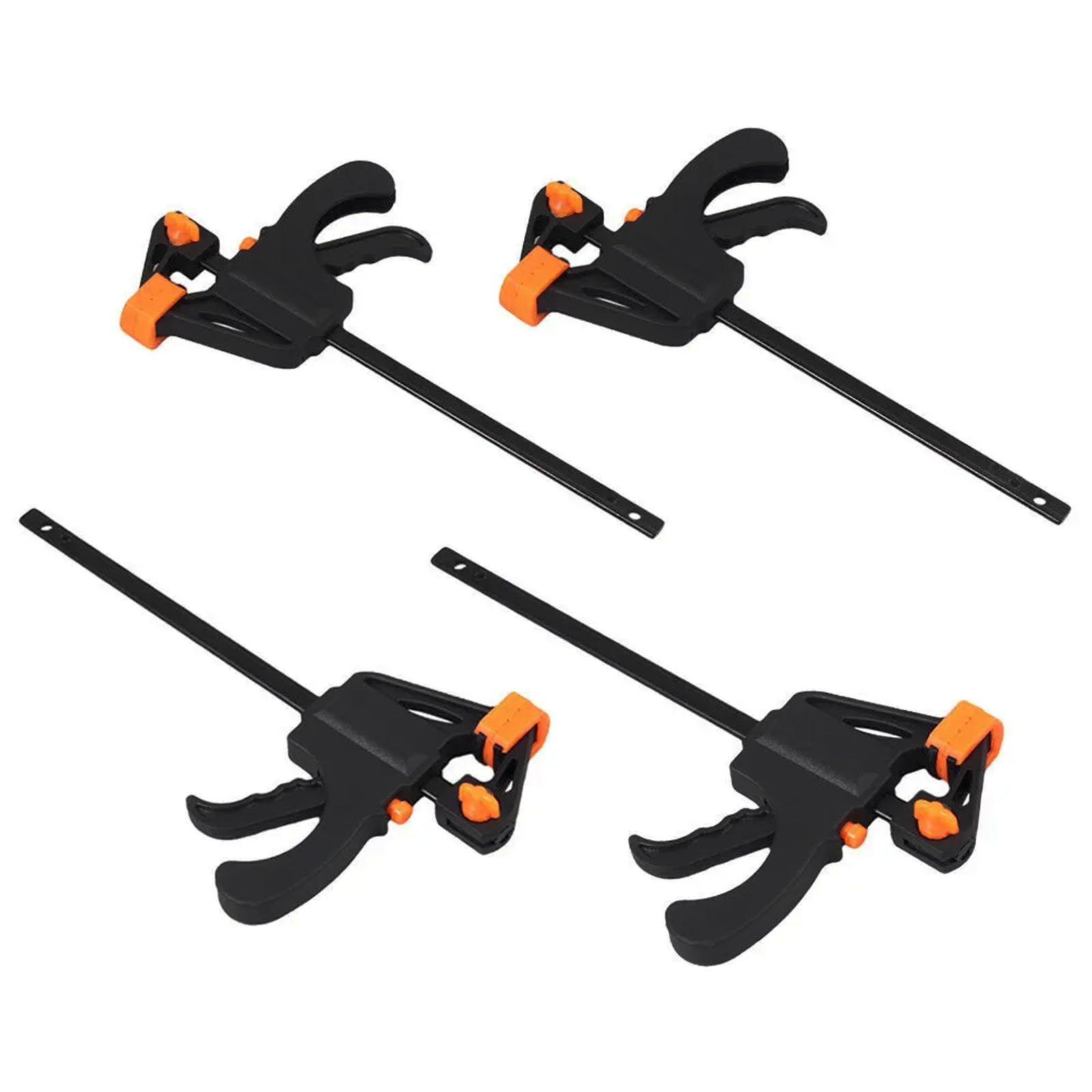 Quick Grip F Clamps 4 Inch Woodworking Quick Release Pack of 4 โ image 1