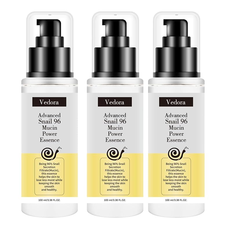 Vedora Sérum facial com filtrado de secreção de caracol 96%, 142 g