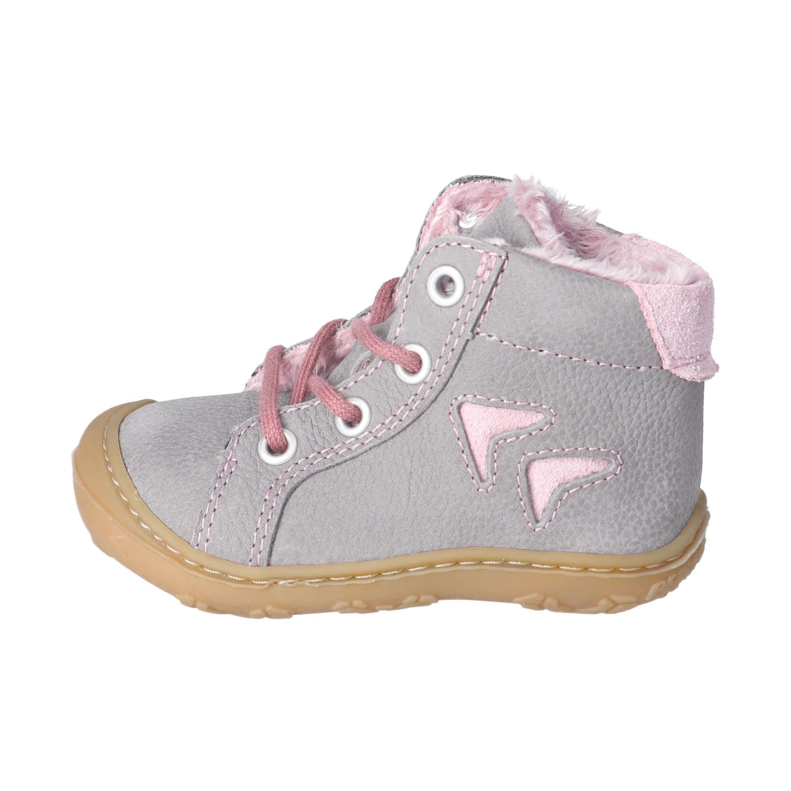 RICOSTA Mädchen und Jungen Lauflernschuhe Georg,Warmfutter,Leder,WMS:Mittel/Weit