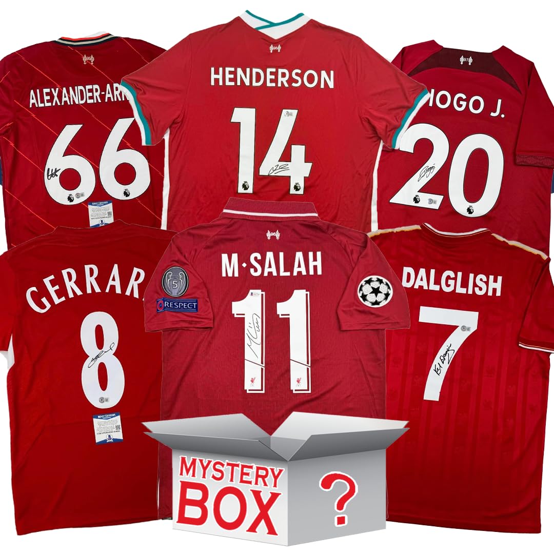 Liverpool F.C. Autographed/Signed Soccer Jersey Mystery Box with