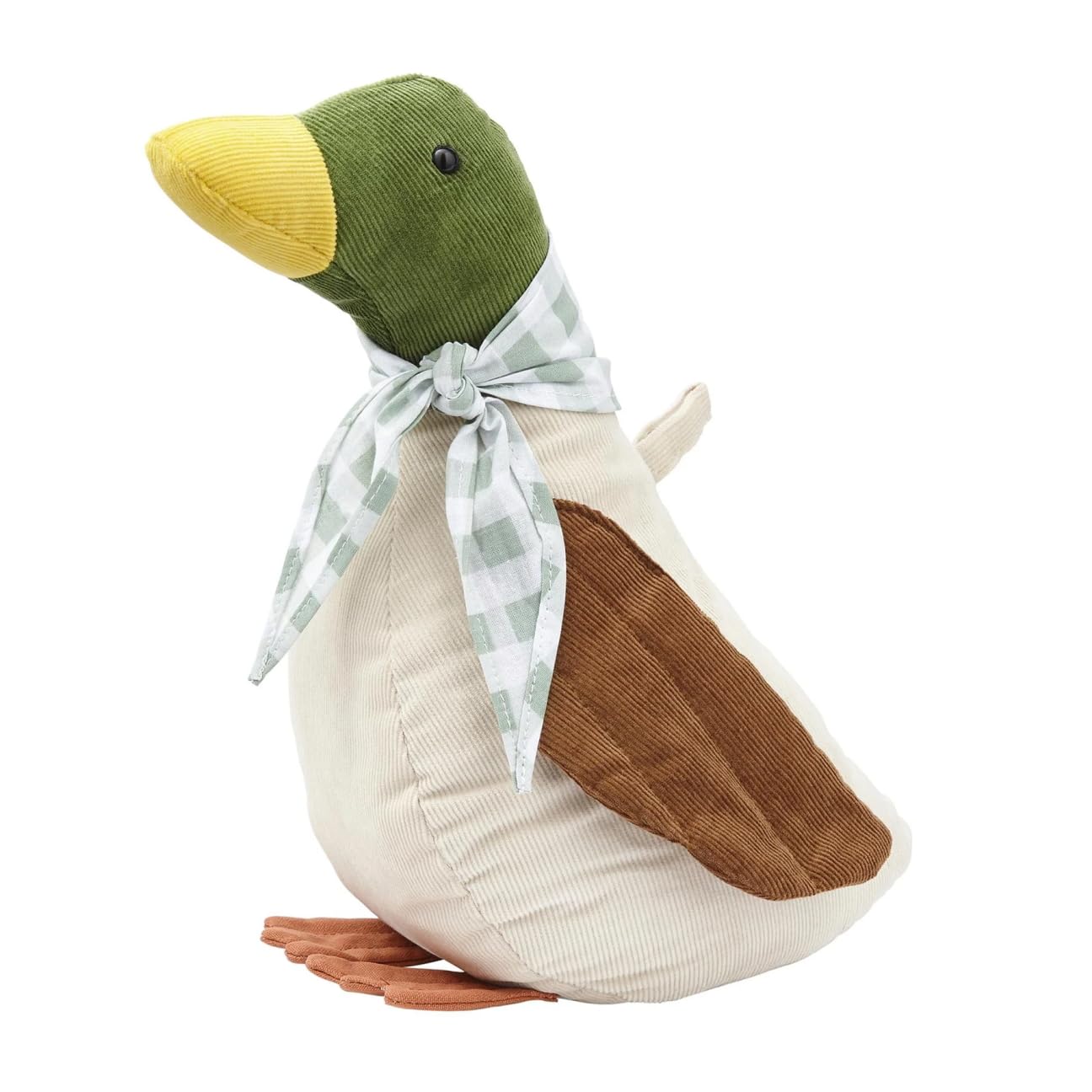 Ulster Weavers Multicolor Mallard Duck Door Stop 21 X 26 X 13Cm, 1.6Kg Heavy Door Stopper, Cotton Fabric Animal Door Stop, Decorative Home Accessory For Bedroom, Living Room & Hallway