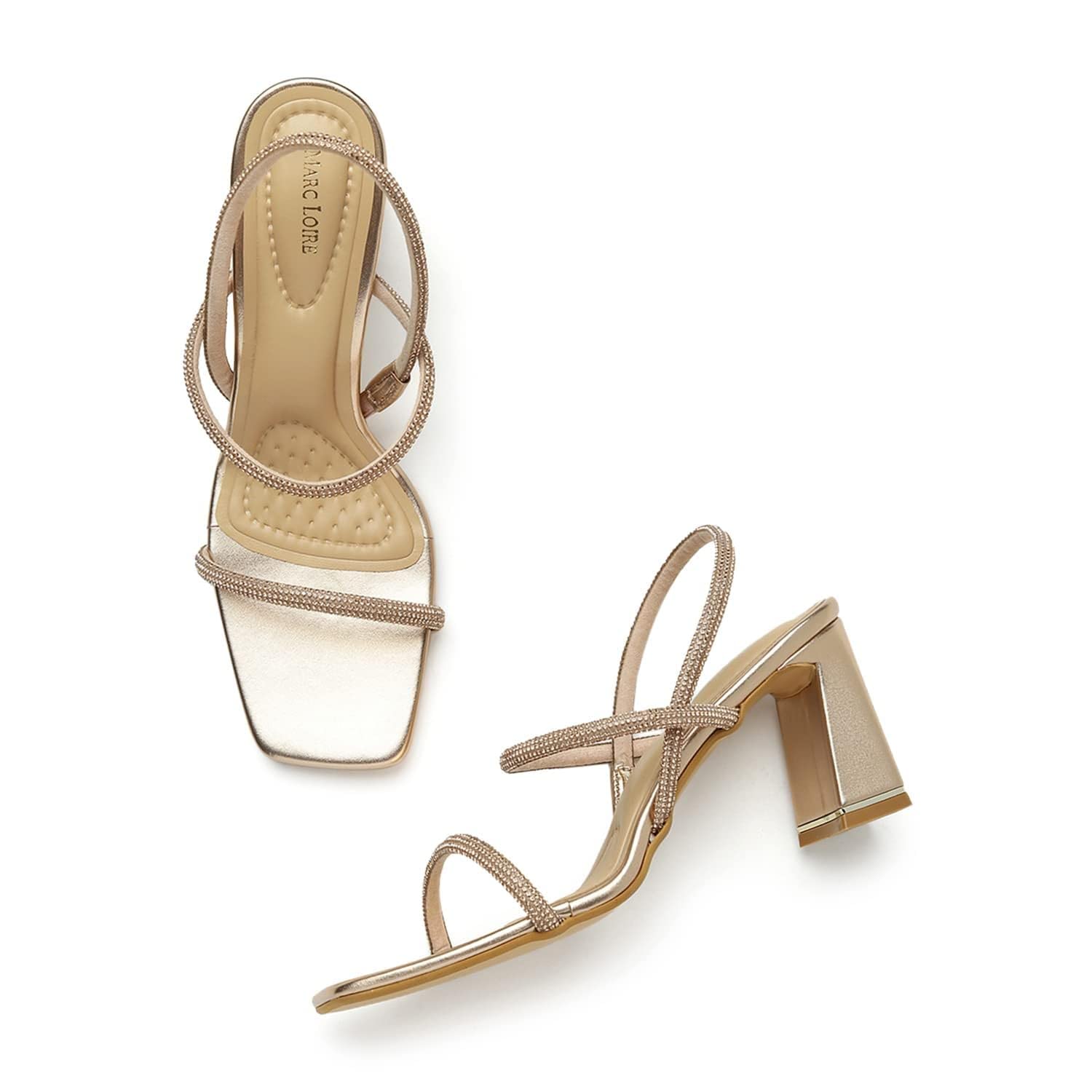 See full amazon price history chart for Marc Loire Womens Casual Soft Comfortable Gold Block Heels,size, 3 Marc Loire Womens Casual Soft Comfortable Gold Block Heels,size, 3 (B0BBVH8P96) Amazon Price History, Amazon Price Tracker