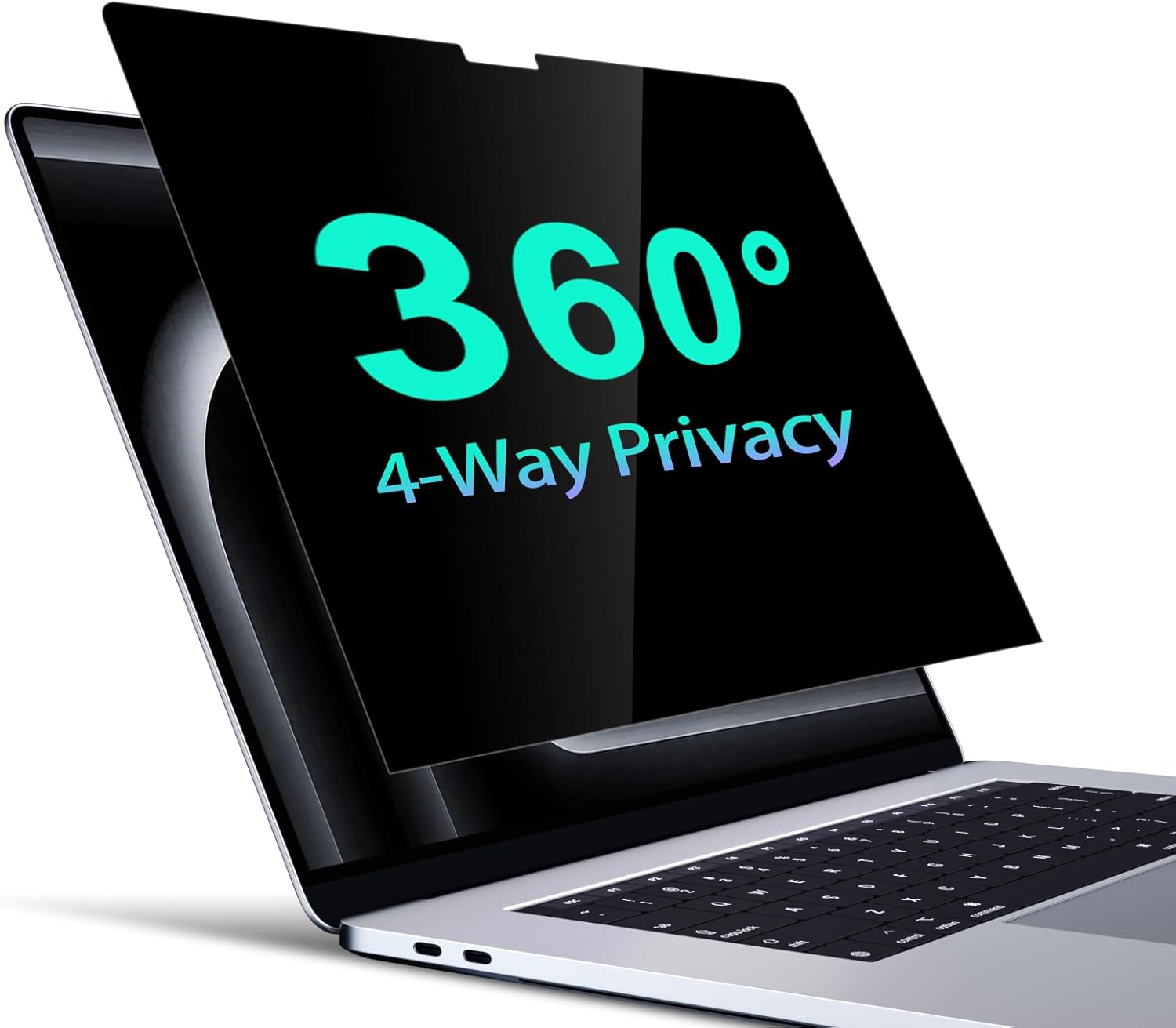 TARY 360° Privacy Screen for MacBook Air 15 Inch (2023-2026, M2,M3,M4,M5), Laptop Privacy Film Filter All Round Anti Peeping Blue light Glare MacBook Protection