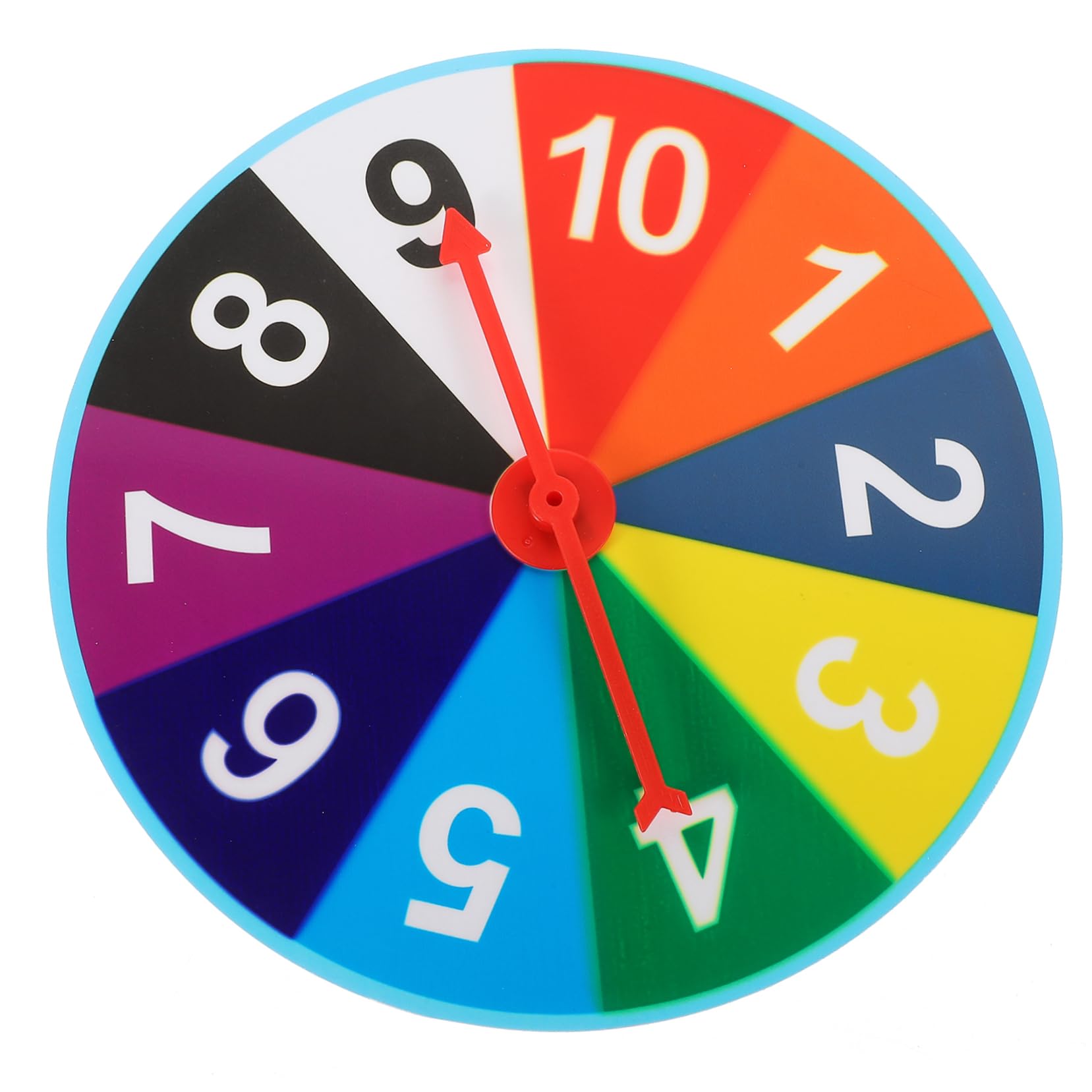 ABOOFAN Wheel Prize Wheel Party Trade Wheel Lucky Fortune Game Sturdy Plastic for Ages