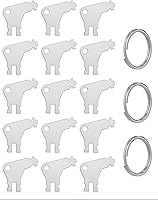 Vista 1 de Llave dispensadora de toallas de papel, 15 llaves dispensadoras universales compatibles con dispensadores de toallas de papel y papel higiénico