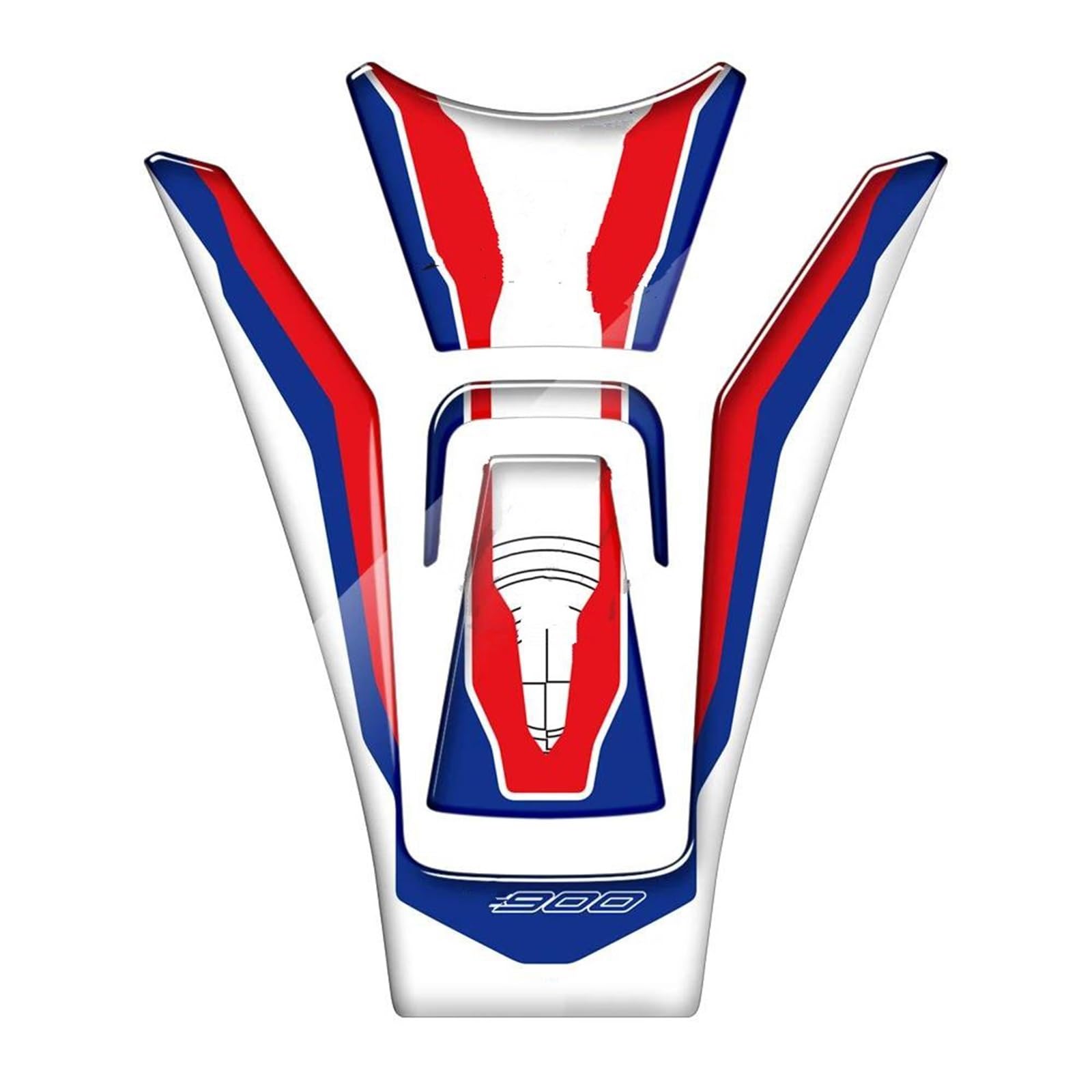 for F900XR F900 XR 2020 Up 3D Motorcycle Gas Tank Pad Protector Sticker GFVFGNLNNA(Blue)