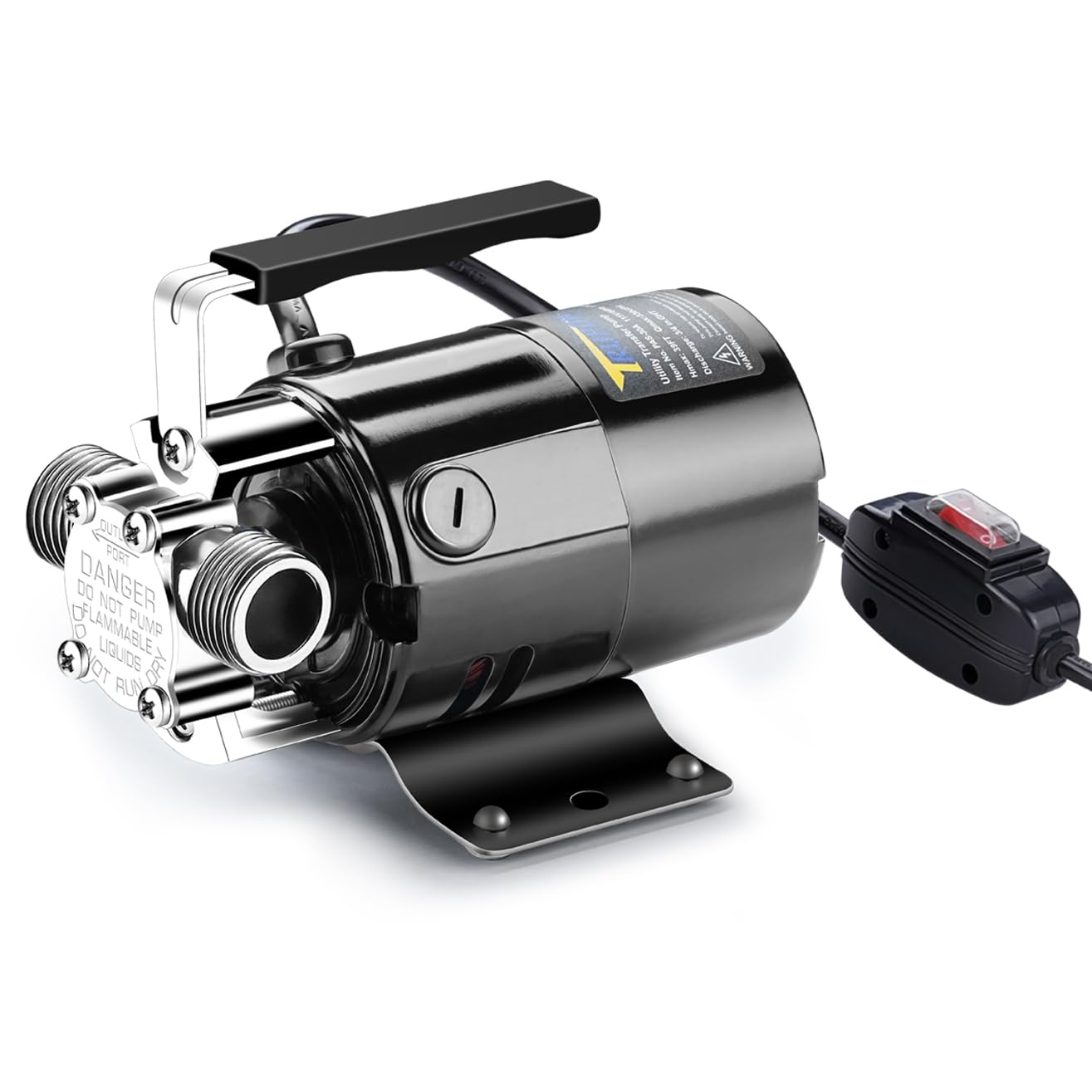 VIVOSUN 1/10HP 330 GPH 115V Electric Water Transfer Utility Pump With ON/OFF Switch And Water Hose Kit Wp 331 5 thumbnail image