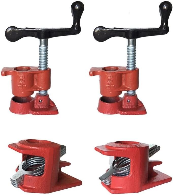 3/4 Adjustable Wood Gluing Bar Clamps (2-Pack)