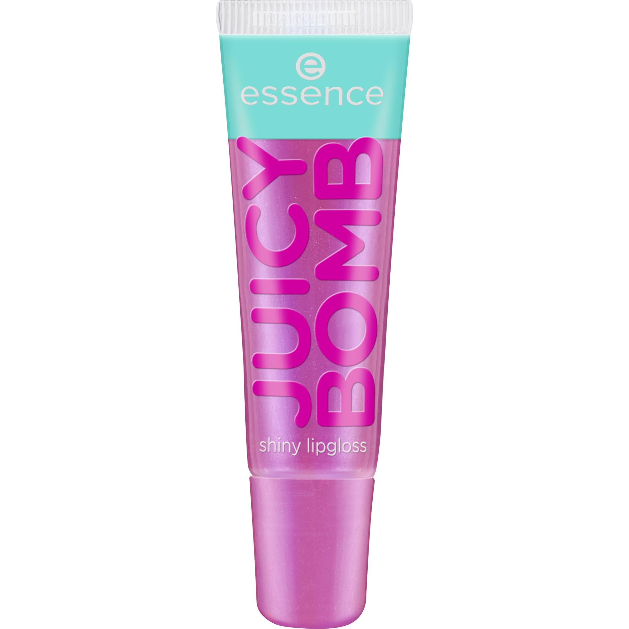 essence JUICY BOMB shiny lipgloss, Nr. 105, Mehrfarbig, glänzend, strahlend frisch, schimmernd, vegan, ohne Alkohol, ohne Parabene, ohne Mikroplastikpartikel, 1er Pack (10ml)