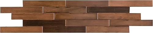 Aspect Mini paneles de metal envejecido en cobre envejecido (muestra de 13.5 x 2.9 pulgadas)