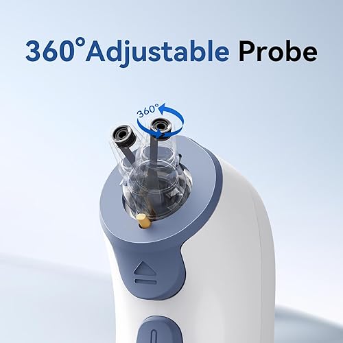 Miniatura 7 de Berrcom Termómetro de oído con punta térmica y precisión de edad, alarma de fiebre con silencio y luz nocturna, incluye 21 cubiertas de sonda y caja