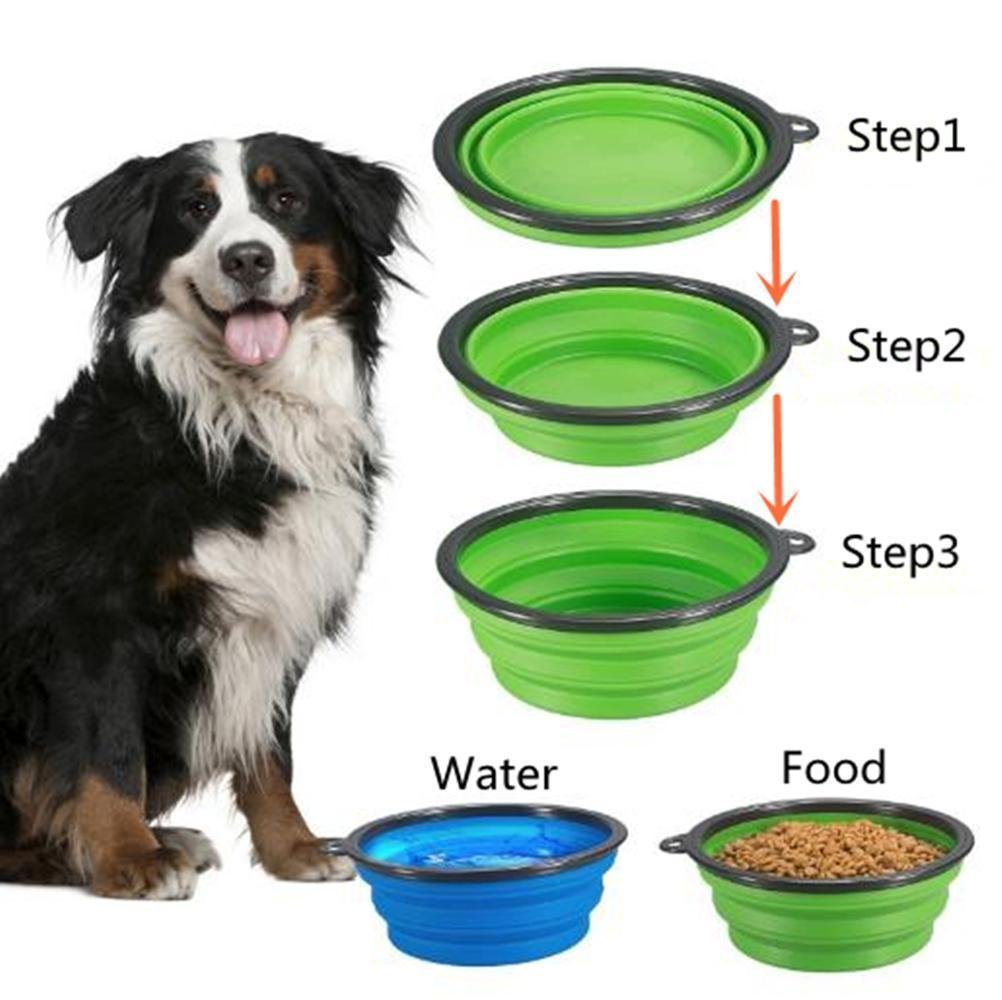 large collapsible dog bowl