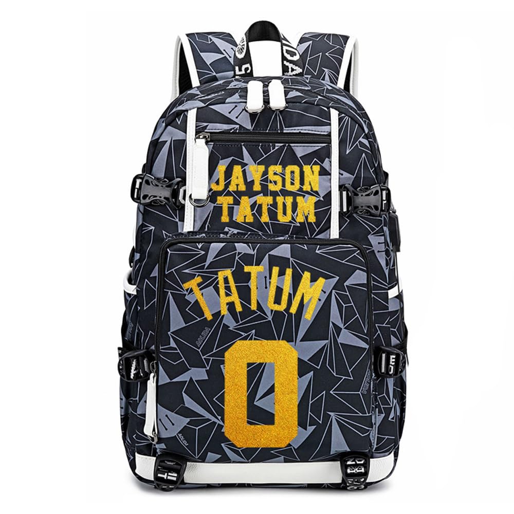 Basketball Player Number 0 Multifunction Backpack Travel Daypack Fans Bag (Style 5)